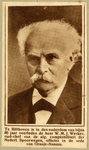 107083 Portret van W.M.J. Werker, geboren 1842, chef comptabiliteit van de Nederlandse Spoorwegen, overleden 1927. ...